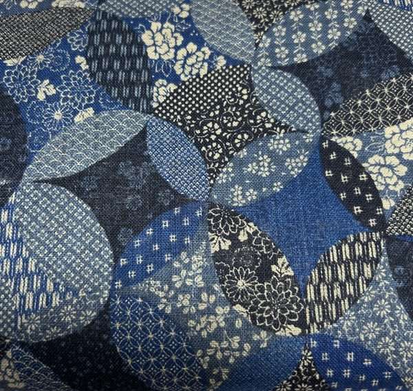 Fabric 88500#4-1 Indigo